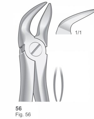 Extracting Forceps English Pattern ART #MI- 1028